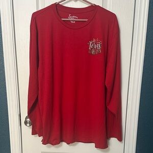 Southern Y'all Red Long Sleeve ChristmasTee🎄🎅🧑🎄
